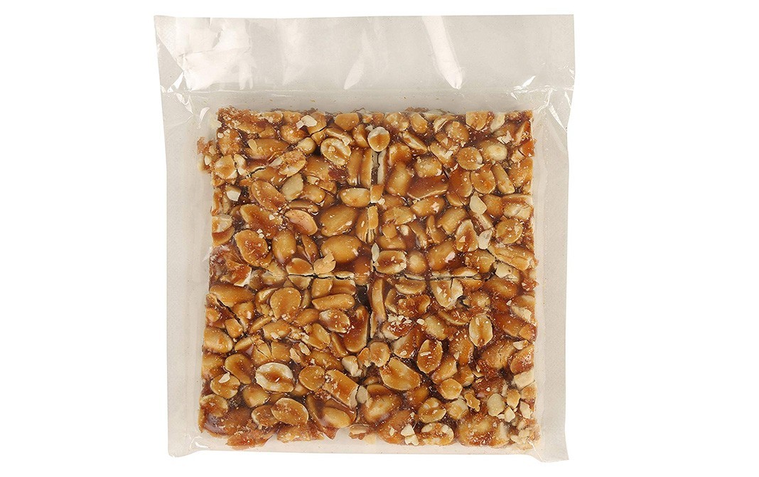 Ikkiyam Nutritional Groundnut Chikki Square   Pack  120 grams